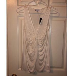 NWT Express front knot sleeveless top